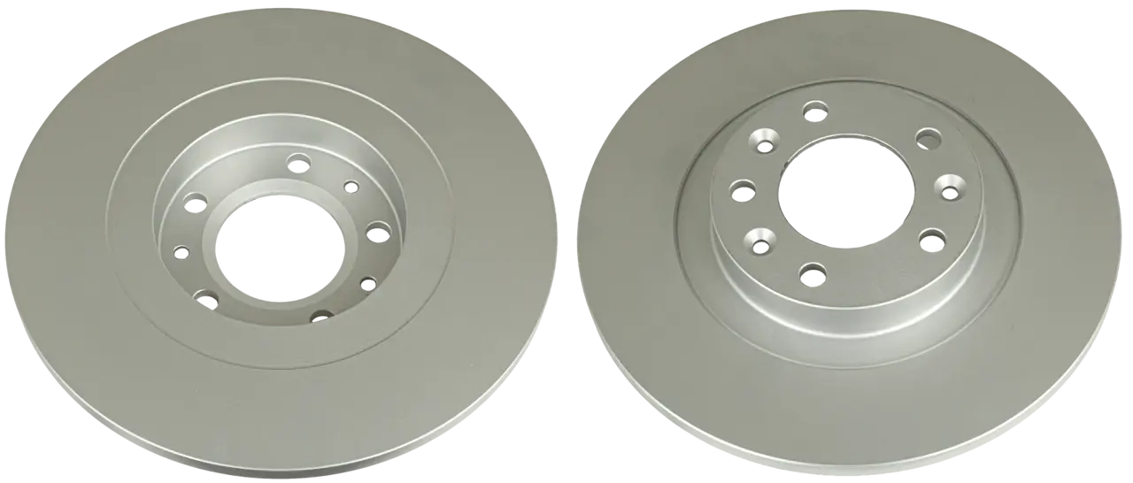 Rear axle brake disc, set of 2