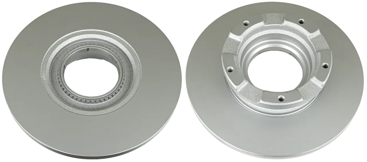 Rear axle brake disc, set of 2 pieces