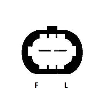 Alternator 12V-125A fits GM