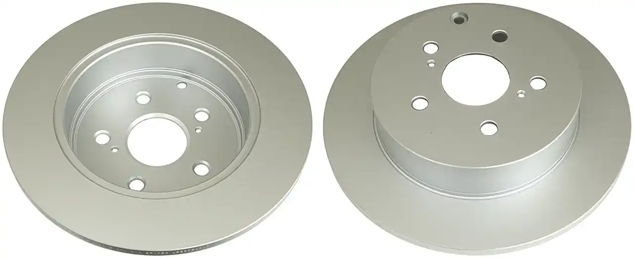 Rear axle brake disc, set of 2 pieces