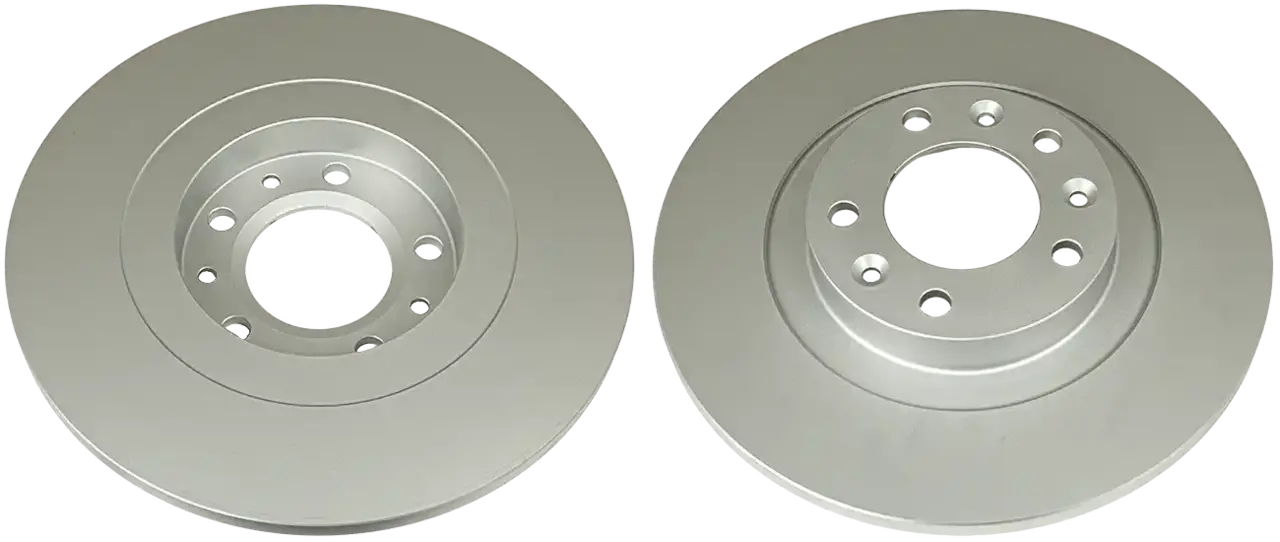Brake disc Rear axle, set of 2