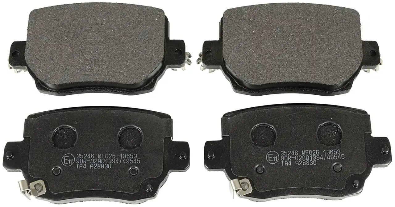 Brake pad kit, Rear axle