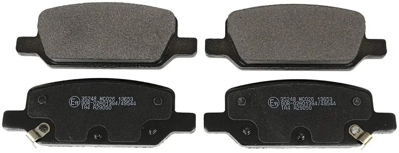 Brake pad kit, Rear axle