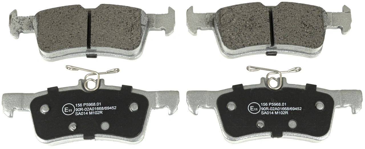Brake pad kit, Rear axle