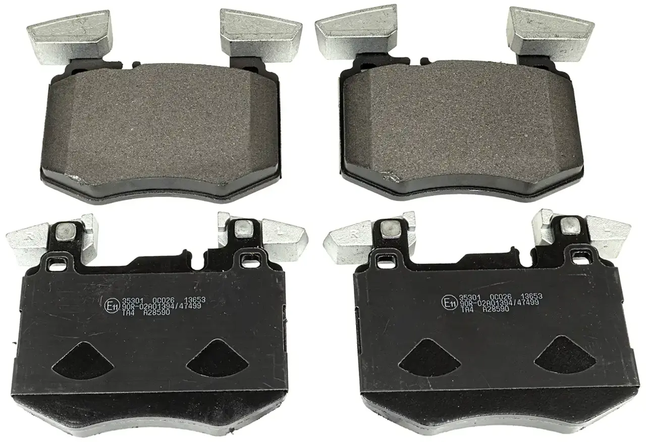 Brake pad set, Front axle