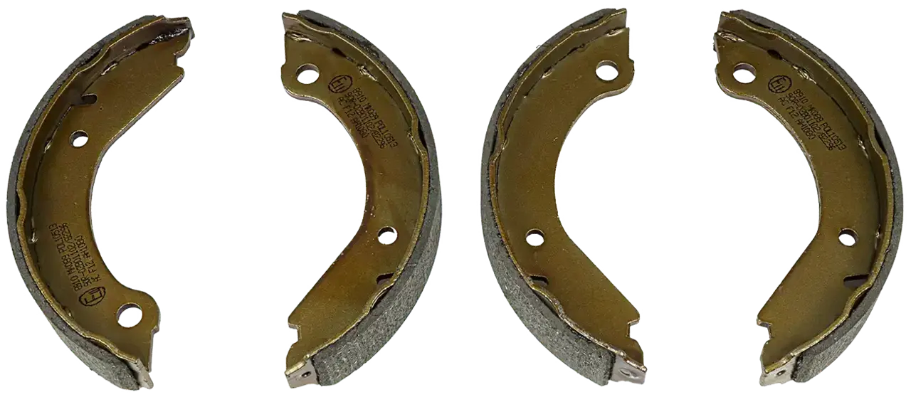 Brake shoes, set
