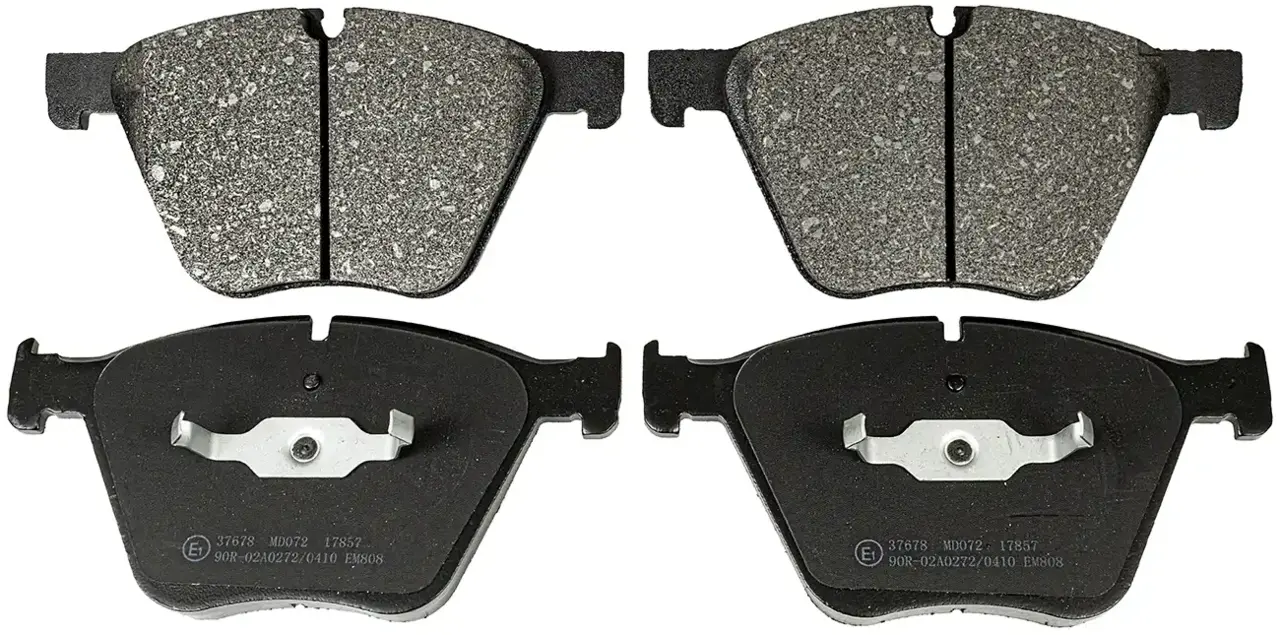 Brake pad set, Front axle