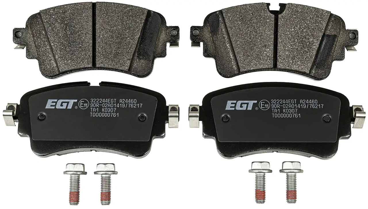Brake Pad Set, Rear Axle
