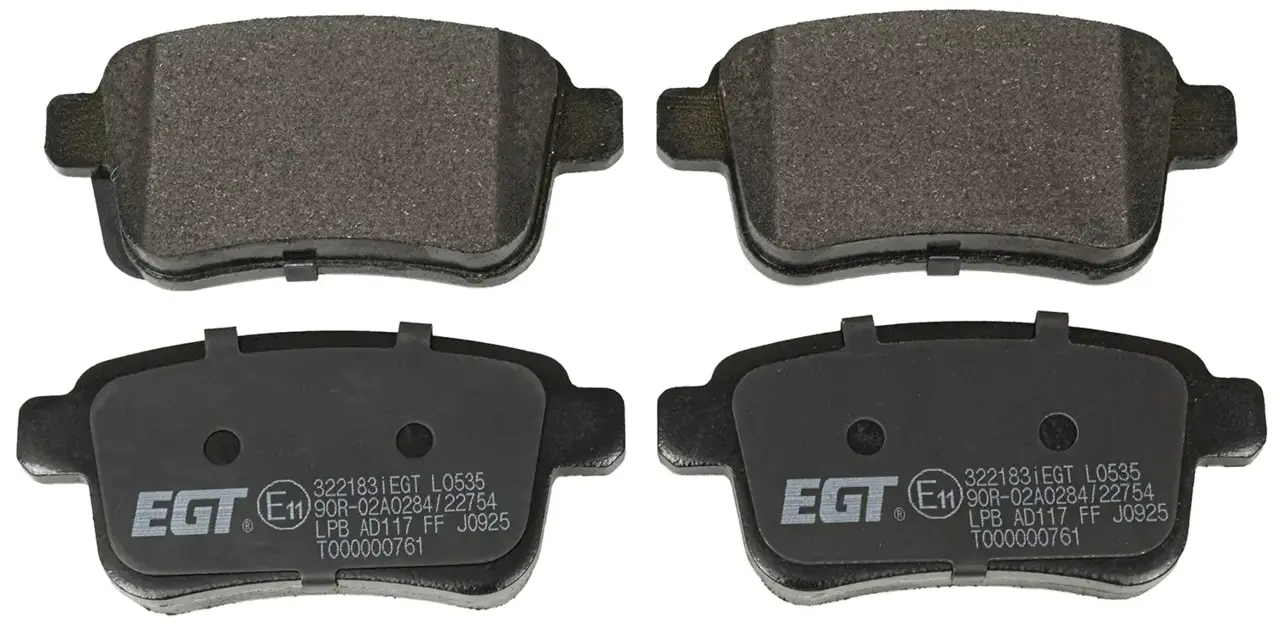 Brake Pad Set Rear Axle