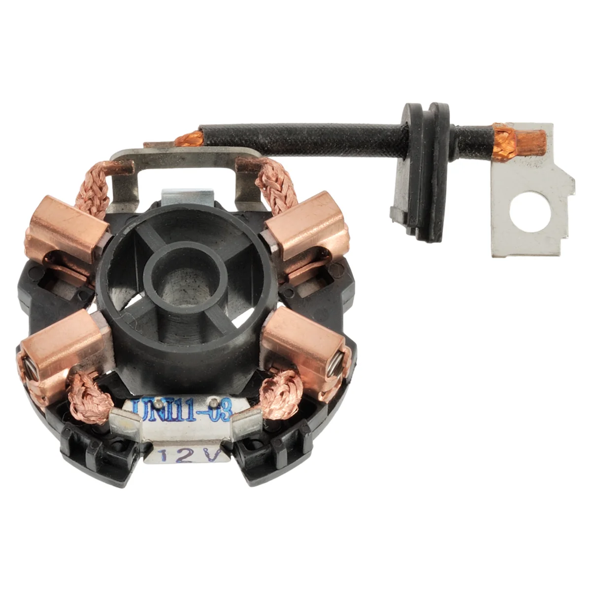 Brush holder plate 108 looks like Bosch type