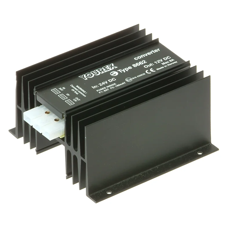 Voltage converter 24>12V/8A