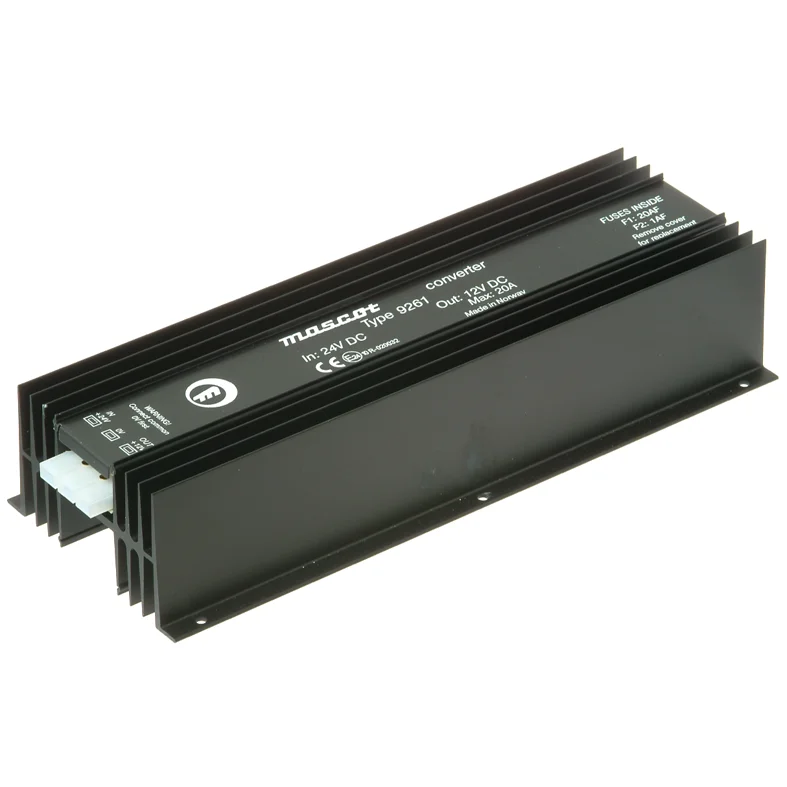 Voltage converter 24>12V/20A