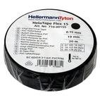 Electrical tape 20m x 19mm, Black, 1 piece