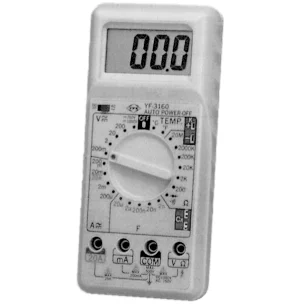 Temperature sensor. D.-Multimeter
