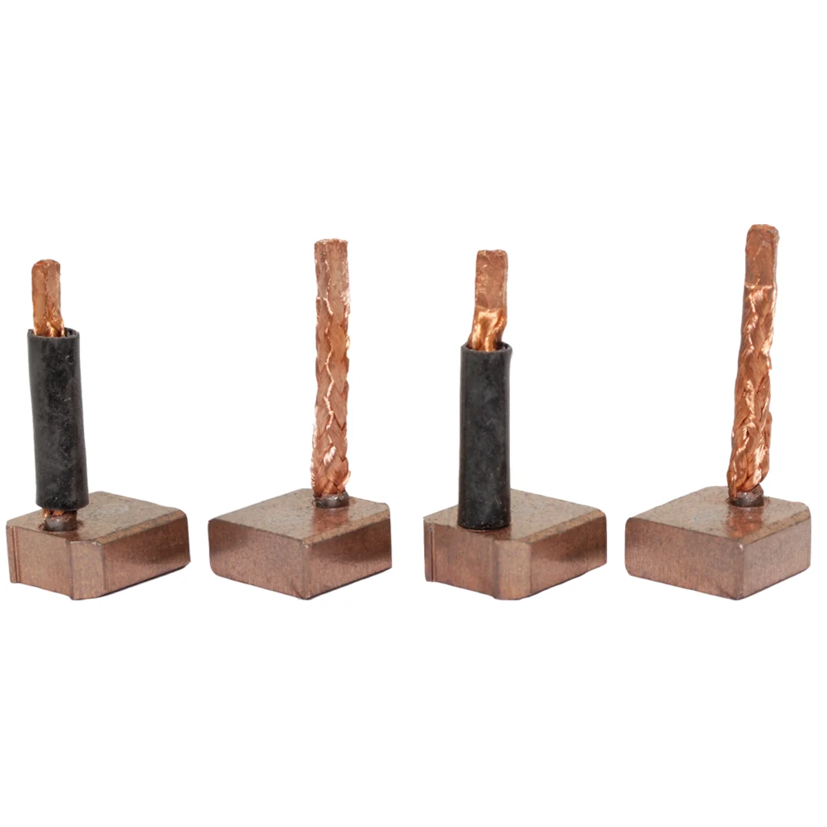 Carbon brush set, 7x16x14mm, cable 25mm
