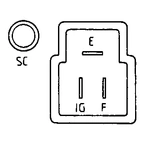 Mechanical regulator (such as VR-8003)