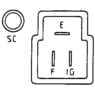 Voltage regulator ND 026000-2370/80