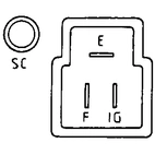 Voltage regulator ND 026000-2370/80