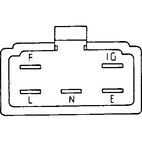 Voltage regulator ND 026000-2900, Honda
