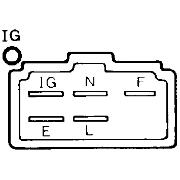 Voltage regulator 026000-1670, 24V