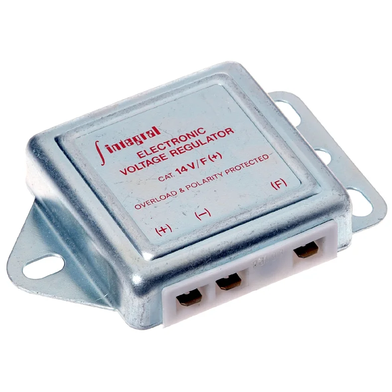Voltage regulator, universal 14V, F+Pos, 3 terminals