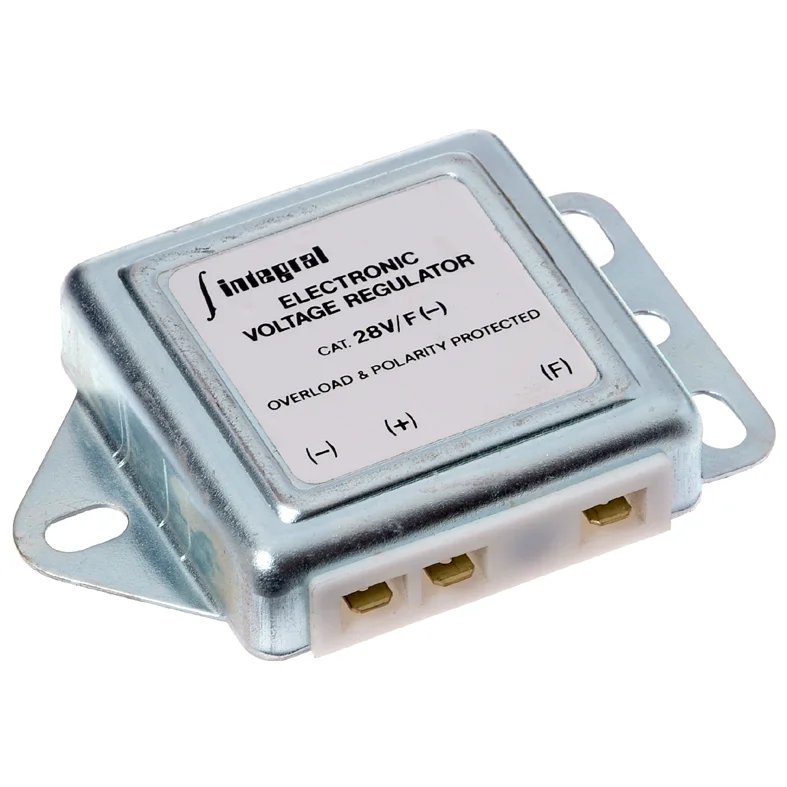 Voltage regulator, universal, 28V, negative, 3 terminals
