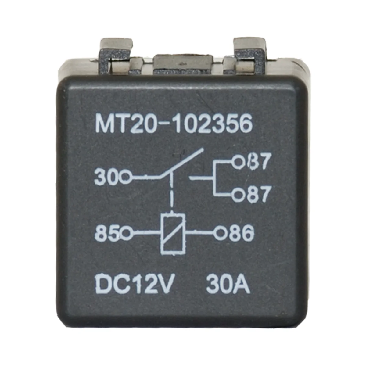 Mini relay 5 pins. 12V-30A