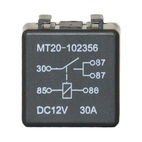 Mini relay 5 pins. 12V-30A