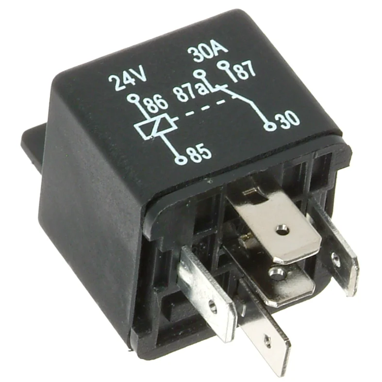 Mini relay 24V-10/20A, 5 pins