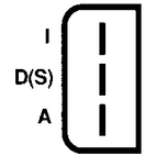 Voltage regulator Mits. A866X 24272