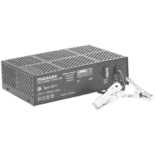 Battery charger, 12V-20A / 24V-10A