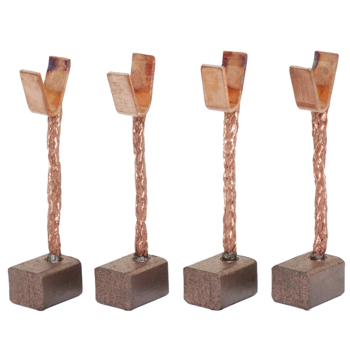 Carbon brush set, 6x8x10mm, with spring