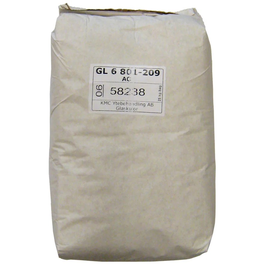 Blasting machine glass beads 25Kg/pack