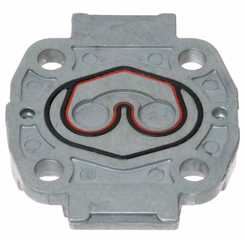 Back end cover hydraulic pump + gasket.