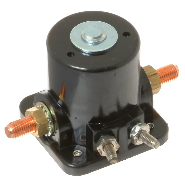 Starter relay 12V, Insulated (-)