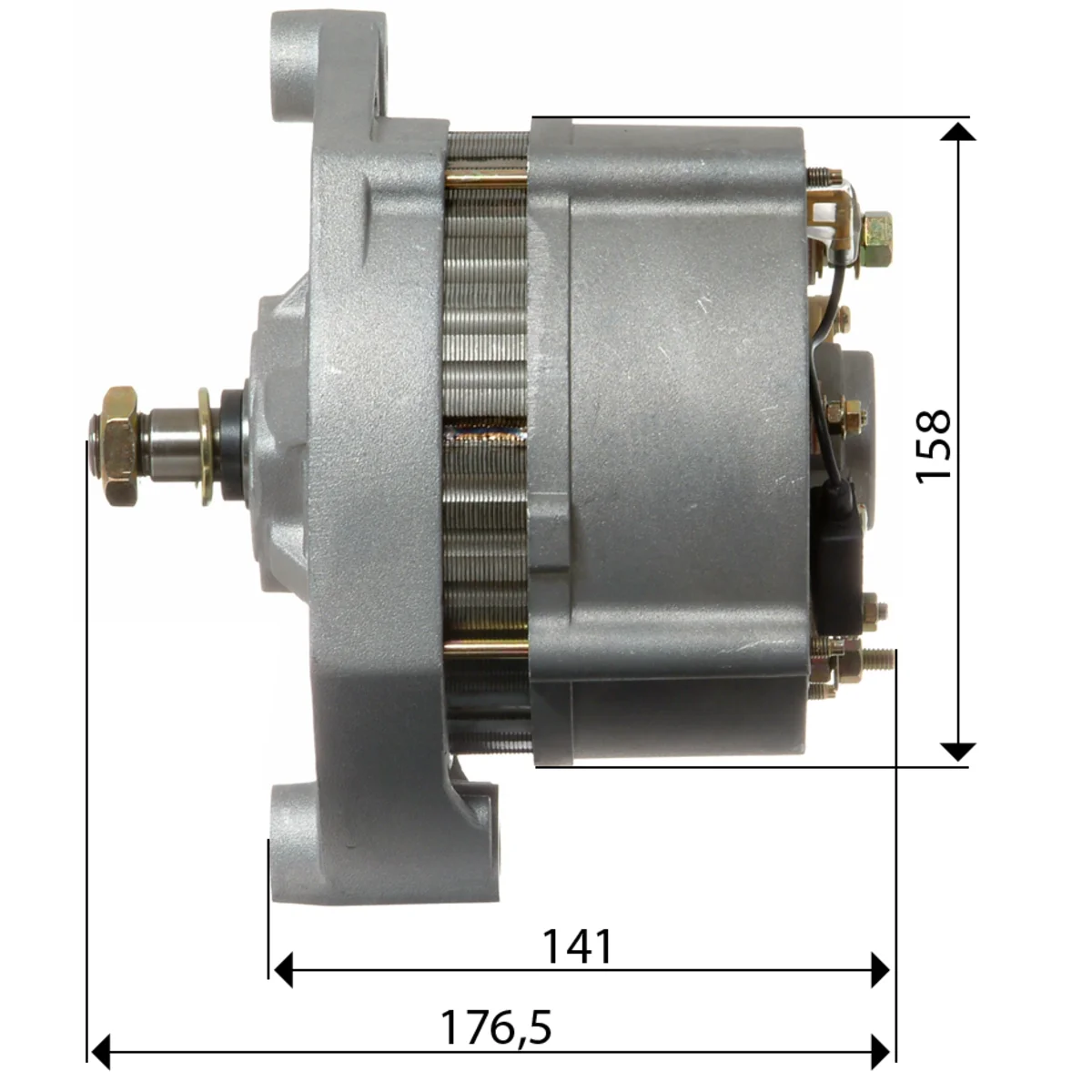 Alternator 24V-55A fits Volvo