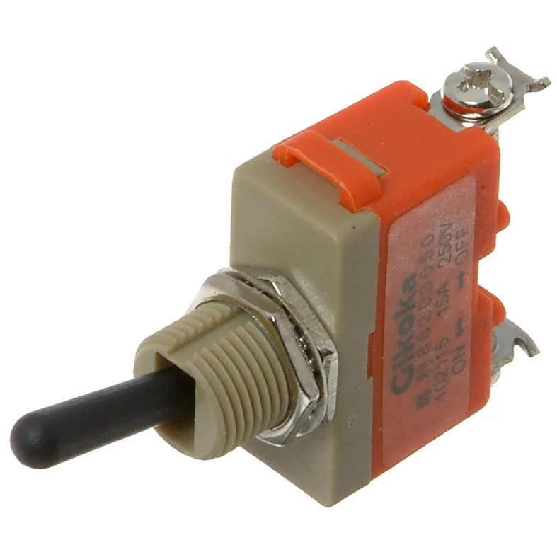 Toggle switch 2-position screw