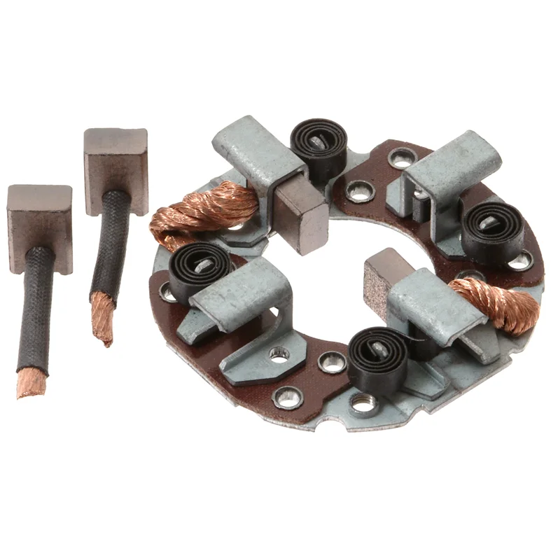 Brush holder plate. Starter motor. M649X-20474