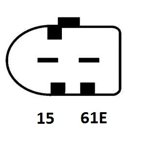 BMW 7 (E38) Alternator 12V-150A V. cooled
