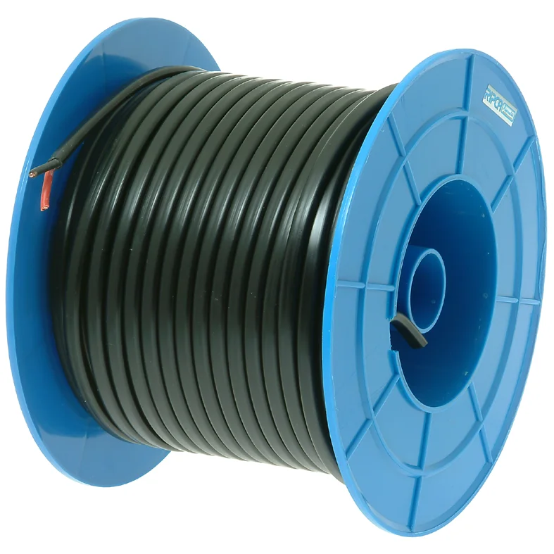 Cable 2x2.5mm² x 50m/L. Black