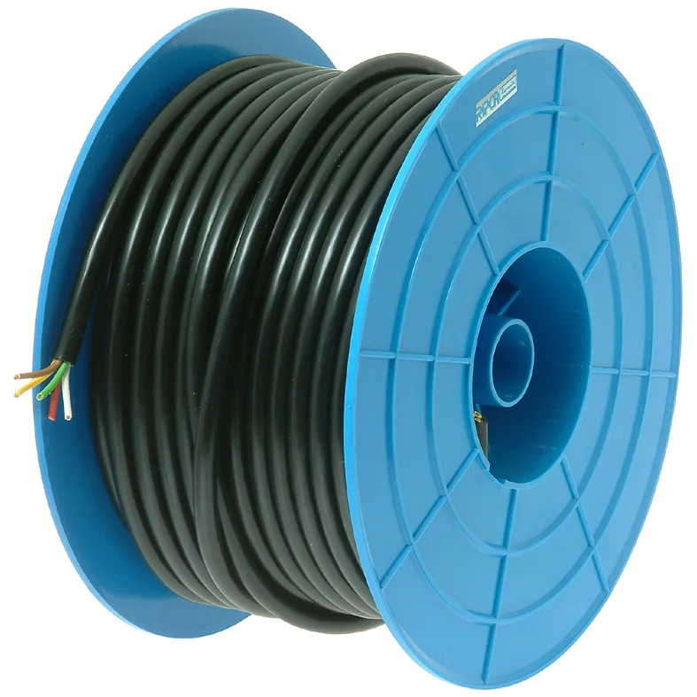 Cable 5x1.5mm² x 50m/L. Black
