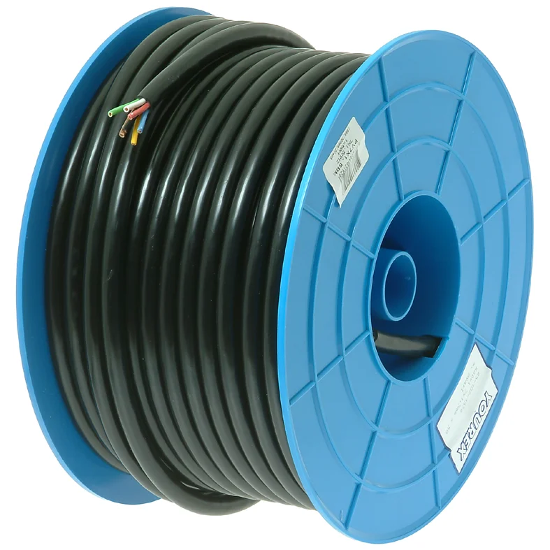 Cable 7x1.5mm² x 50m/L. Black