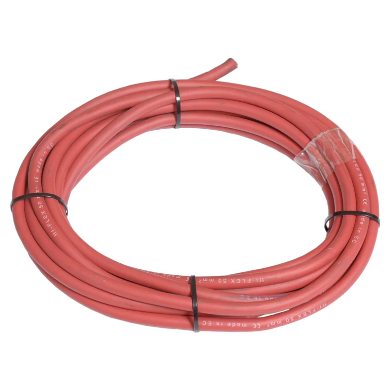 Cable 1x50mm² x 10m / L. Red
