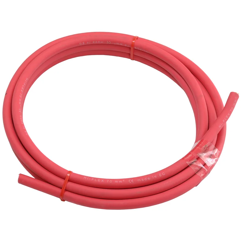 Cable 1x70mm² x 5m/L. Red