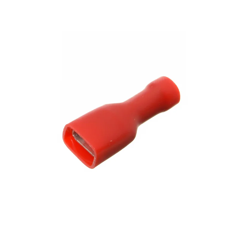 Flat blade fuse holder with isolation, 6.3mm, 100 pieces