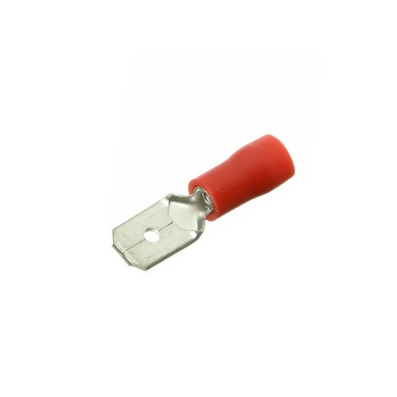 Flat pin 6.3x0.8mm, 100 pcs
