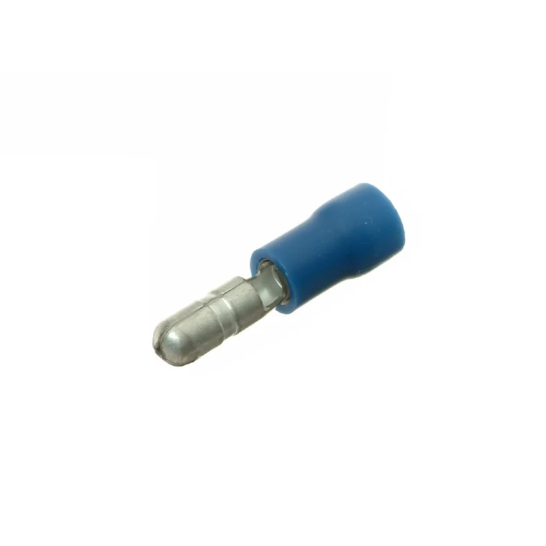 Round pin blue, 4mm, 100 pcs
