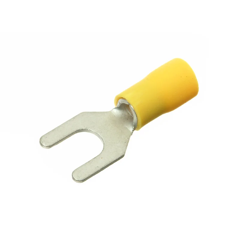 Fork terminal 6.4mm, 100 pcs