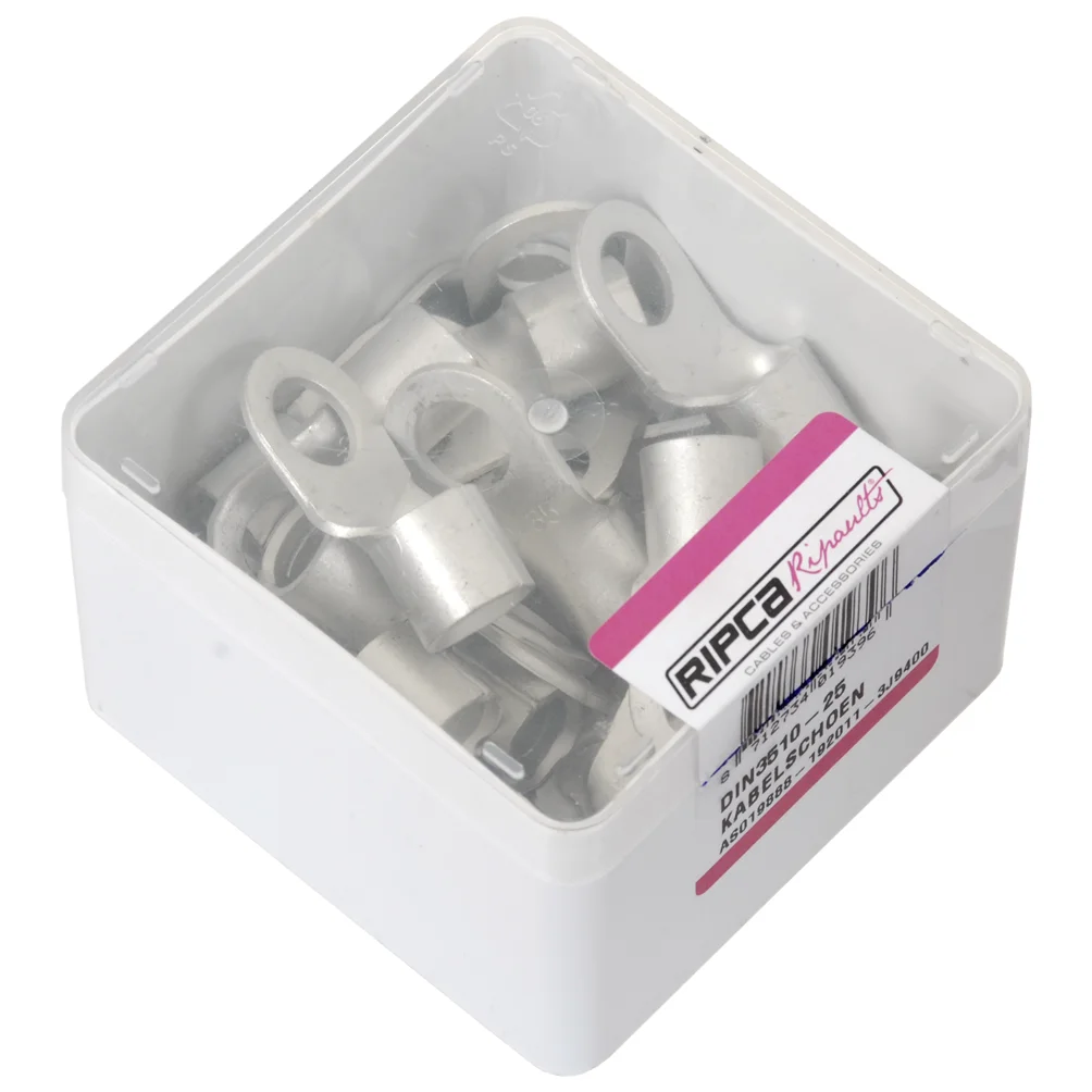 Ring terminal M10, 9.4mm, 25 pcs