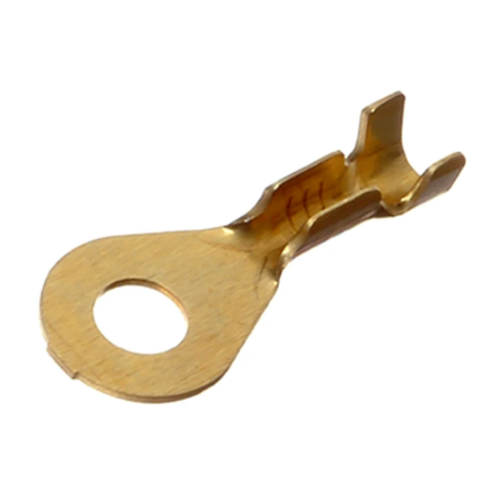 Ring terminal pin, insulated, 4.3mm, 100 pcs